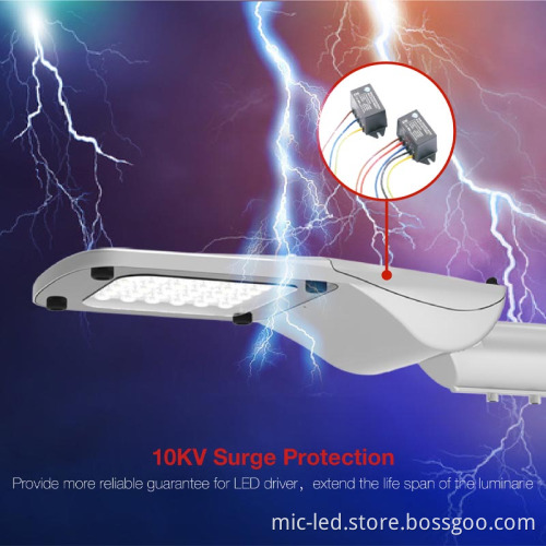 Factory 5-Year Warranty Aluminum Housing LED Street Lights (50W-200W) with Die Casting